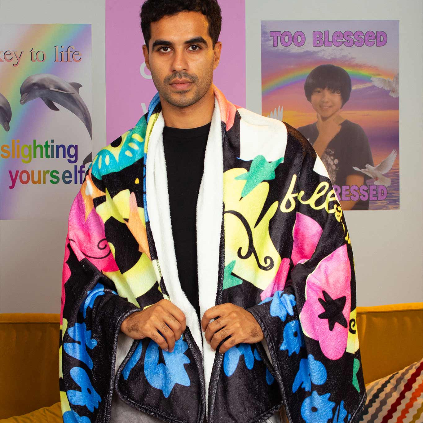 DO NO HARM THROW BLANKET