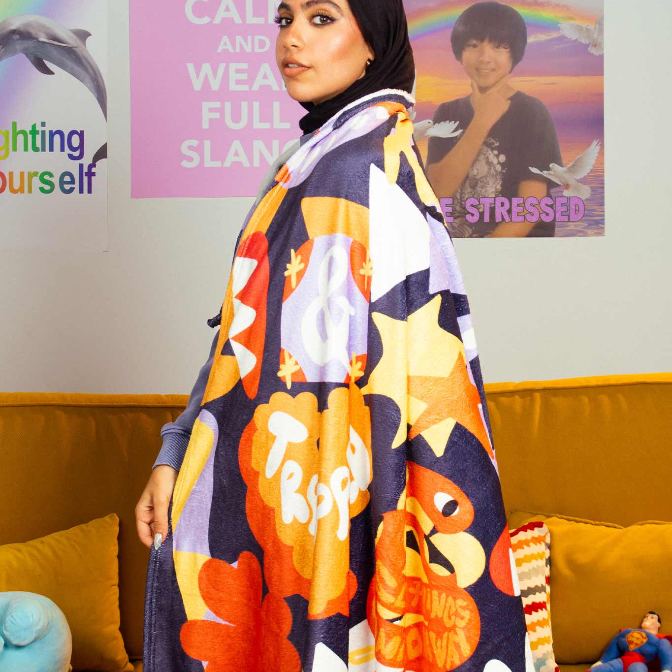 Wrapped & Trapped Blanket