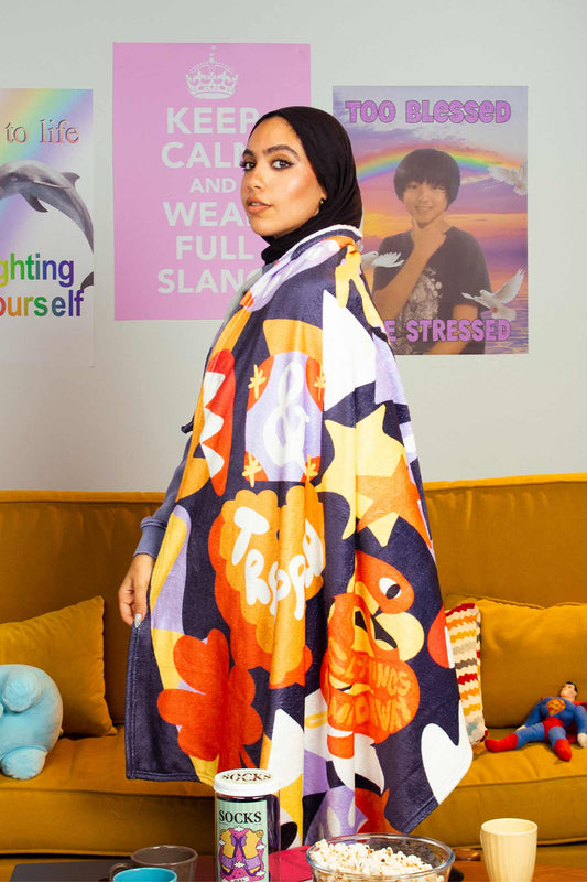 Wrapped & Trapped Blanket